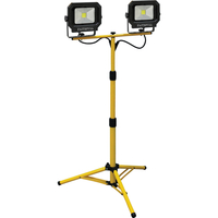 Faithfull Power Plus Twin Site Lights with Tripod 2800 Lumen 40w 240v