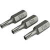 Faithfull S2 Security Torx Screwdriver Bits T20 25mm Pack of 3