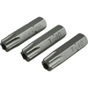 Faithfull S2 Security Torx Screwdriver Bits T40 25mm Pack of 3