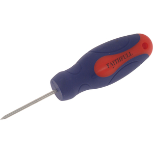 Faithfull Soft Grip Round Chisel Point Bradawl