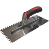 Faithfull Soft Grip Stainless Steel Notched Trowel 11" 4" 1/2"