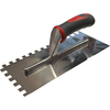 Faithfull Soft Grip Stainless Steel Notched Trowel 13" 4" 1/2"