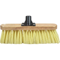 Faithfull Threaded Socket Soft Cream PVC Bristle Broom Head 12" 12"