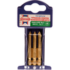 Faithfull Titanium Screwdriver Bits Phillips Size 1 x 50mm Pack of 3