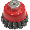 Faithfull Twisted Knot Wire Cup Brush 65mm M14 Thread