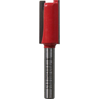 Faithfull Two Flute Straight Router Cutter 12.7mm 25mm 1/4"