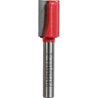 Faithfull Two Flute Straight Router Cutter 12mm 19mm 1/4"