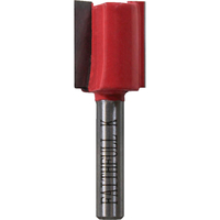 Faithfull Two Flute Straight Router Cutter 15.9mm 19mm 1/4"