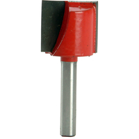 Faithfull Two Flute Straight Router Cutter 22mm 19mm 1/4"