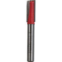 Faithfull Two Flute Straight Router Cutter 8mm 19mm 1/4"