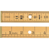 Fisco BR1ME Professional Wooden Bench Rule with Govt Stamp 1m / 39"