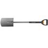 Fiskars Telescopic Rounded Garden Spade 1.05 - 1.25m Long