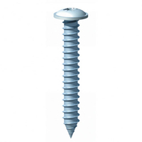 Flange Head Pozi Self Tapping Screws 8 x 1" Box of 200