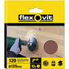 Flexovit Drill Mount Sanding Discs 125mm 50g Pack of 10