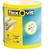 Flexovit H/P Roll 115mm x 5M 80G 63642569918