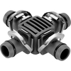 Gardena MICRO DRIP 4 Way Coupling 1/2" / 12.5mm Pack of 1