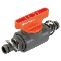 Gardena MICRO DRIP Shut Off Valve 1/2" / 12.5mm Pack of 1