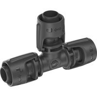 Gardena MICRO DRIP T Joint Pipe Connector (New) 1/2" / 12.5mm Pack of 2