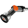 Gardena Premium Metal Adjustable Spray Gun with 3 Spray Patterns for Hose Pipes