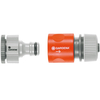 Gardena Threaded Tap Hose Connector with Standard Hose Connector for 1/2" BSP Taps
