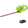Greenworks G24HT 24v Cordless Hedge Trimmer 510mm 1 x 2ah Li-ion Charger