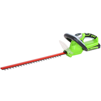 Greenworks G24HT54 24v Cordless Hedge Trimmer 540mm 1 x 2ah Li-ion Charger