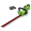 Greenworks G24HT56 24v Cordless Hedge Trimmer 560mm 1 x 2ah Li-ion Charger