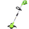 Greenworks G24LT 24v Cordless Grass Trimmer 300mm 1 x 2ah Li-ion Charger