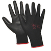 Handy Black Polyurethane Coated Knitted Gloves Medium