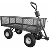 Handy Small Steel Garden Trolley with Punctureless Wheels 200kg Capacity