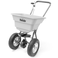 Handy THS80 Push Feed,  Grass and Salt Broadcast Spreader 36kg