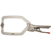 Hanson Automatic Long Reach C Clamp with Swivel Pads 250mm / 10"