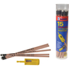 Hanson Finish Pencils Tube of 15 with Pro-Sharp Pencil Sharpener