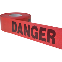 Hanson Tape Danger Red 305m / 1000ft
