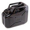 High Quality Metal Jerry Can for Petrol or Diesel Fuel Black 10L
