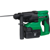 Hitachi DH24DVC24v Cordless SDS Plus 3 Mode Hammer Drill with 2 NiMH Batteries 2ah