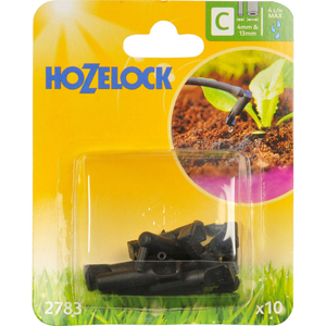 Hozelock 4LPH End of Line Dripper 4mm Pack of 10 for 4mm Auto Watering System