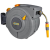 Hozelock Wall Mounted Auto Hose Reel 1/2" / 12.5mm 20m Grey & Yellow