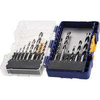 Irwin 15 Piece HSS Pro Combination Drill Bit Set