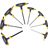 Irwin 8 Piece T Handle Hexagon Allen Key Set Metric