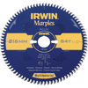 Irwin Marples Circular Saw Blade 216mm x 84 Teeth x 30mm Bore TCG / Neg
