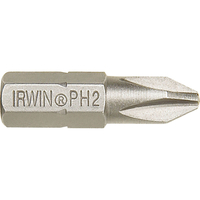 Irwin Phillips Screwdriver Bit PH3 25mm Pack of 2