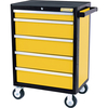 Kincrome Evolve 5 Drawer Tool Roller Cabinet Yellow
