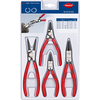 Knipex 4 Piece Circlip Pliers Set
