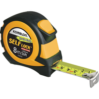 Komelon Self Lock Evolution Tape Measure Imperial & Metric 26ft / 8m 25mm