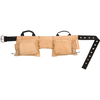 Kunys Heavy Duty 12 Pocket Leather Tool Pouch