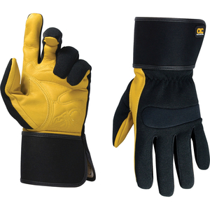 Kunys Top Grain Leather Cuff Glove L