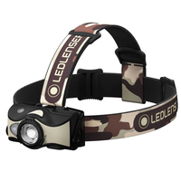 LED Lenser MH8 Rechargeable LED Head Torch Sand