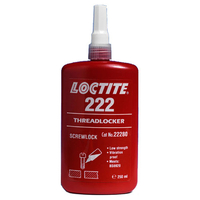 Loctite 222 Screwlock Controlled Torque Threadlocking Glue 250ml