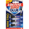 Loctite Super Glue Mini Trio 3 x 1g Tube